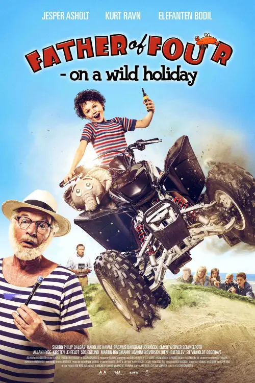 Постер до фільму "Father of Four: Wild Holiday"