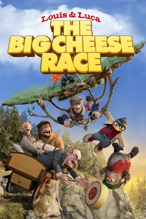 Постер до фільму "Louis & Luca: The Big Cheese Race"