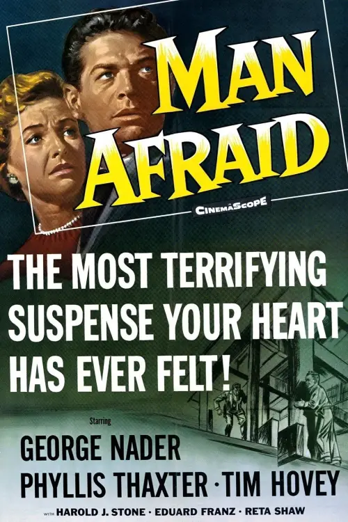 Постер до фільму "Man Afraid"