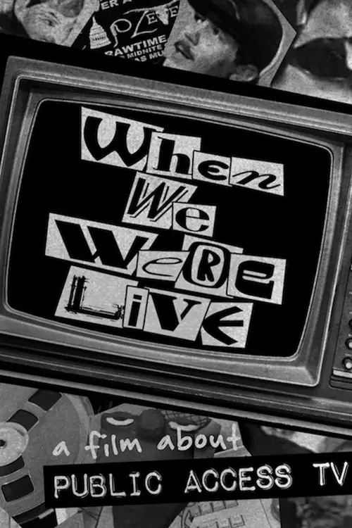 Постер до фільму "When We Were Live"