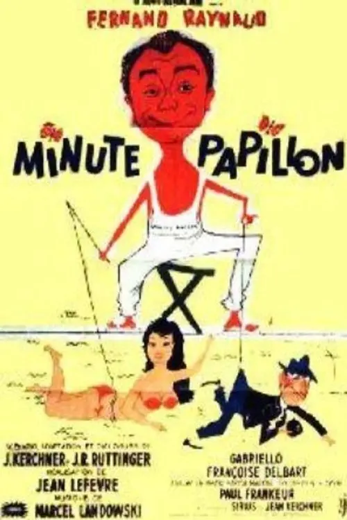 Постер до фільму "Minute papillon"