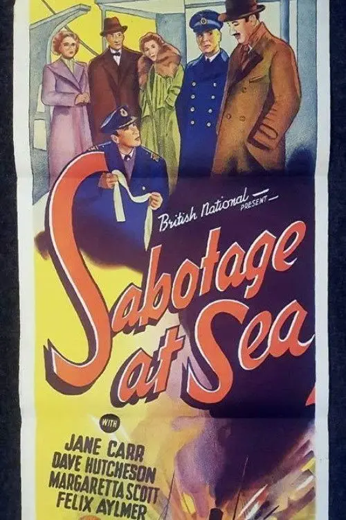 Постер до фільму "Sabotage at Sea"