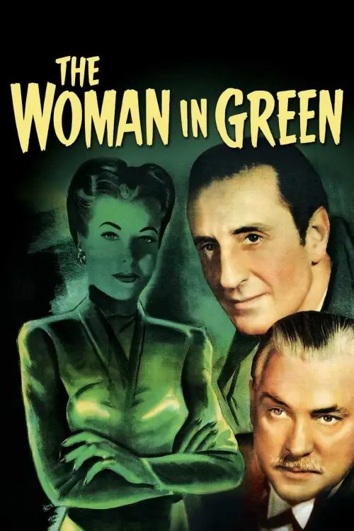 Постер до фільму "The Woman in Green"
