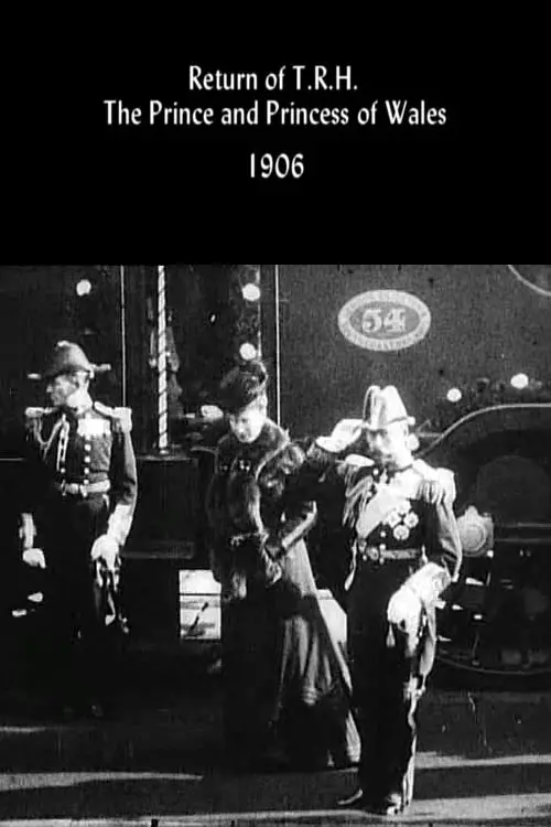 Постер до фільму "Return of T.R.H. the Prince and Princess of Wales"