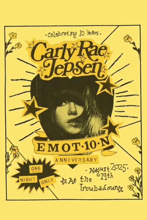 Постер до фільму "Carly Rae Jepsen: EMOTION - The 10th Anniversary"
