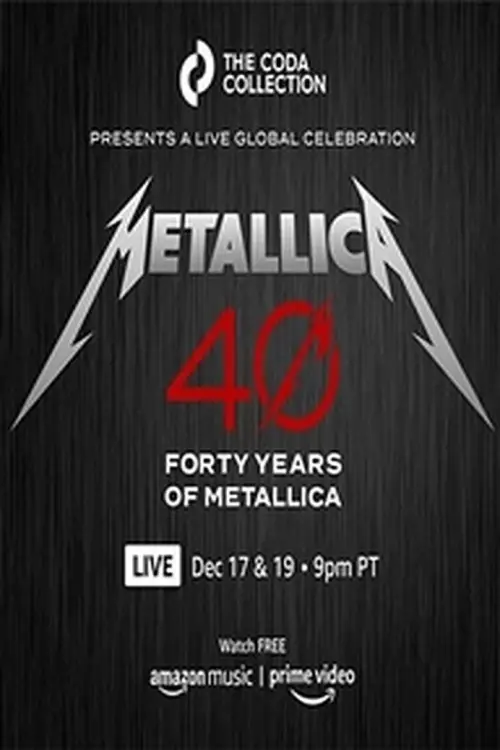 Постер до фільму "Metallica: 40th Anniversary Shows Live at Chase Center 2021"