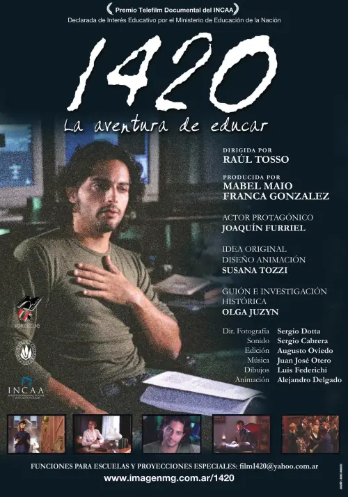 Постер до фільму "1420, la aventura de educar"