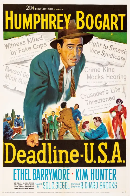 Постер до фільму "Deadline - U.S.A."