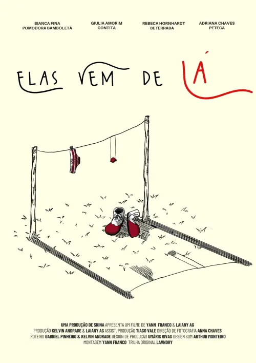 Постер до фільму "Elas vêm de LÁ"