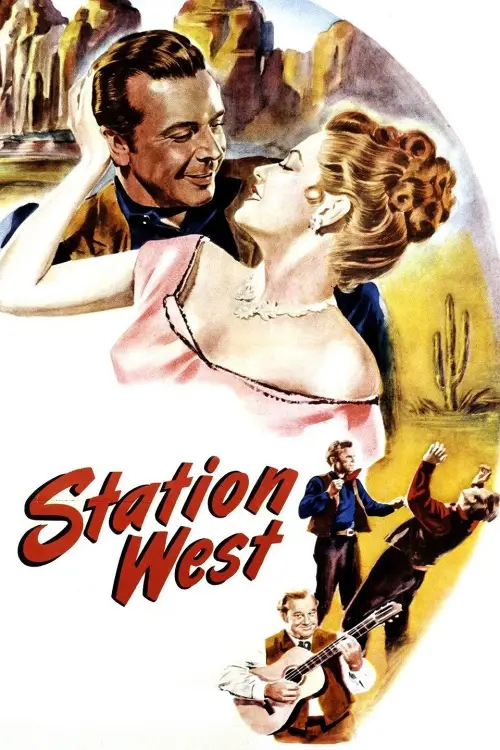 Постер до фільму "Station West"