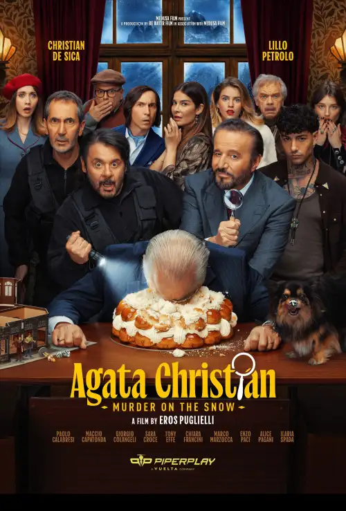 Постер до фільму "Agata Christian - Delitto sulle nevi"
