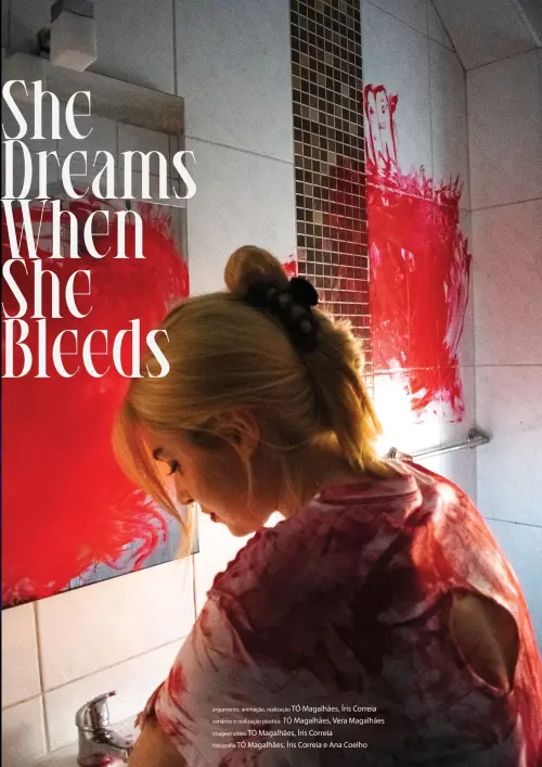 Постер до фільму "She Dreams When She Bleeds"