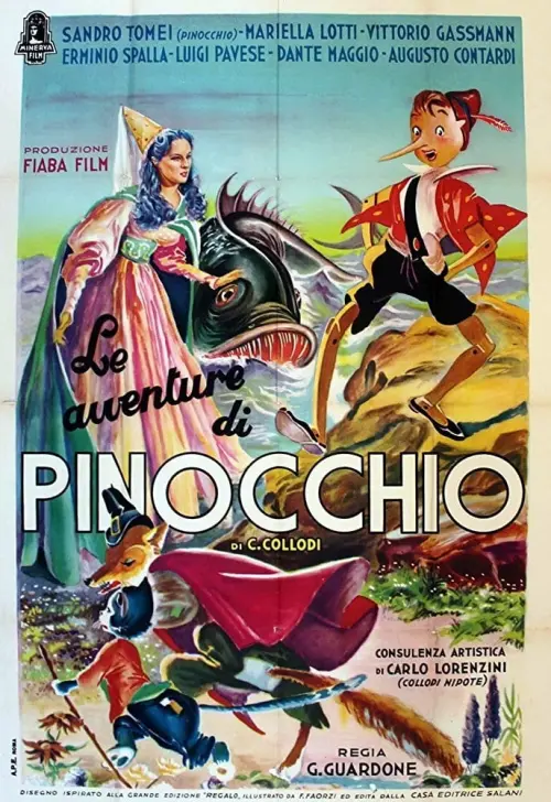 Постер до фільму "The Adventures of Pinocchio"