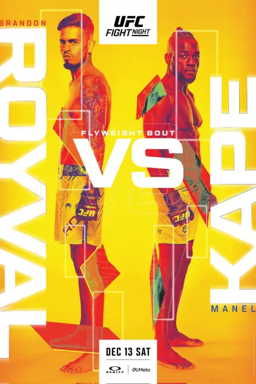 Постер до фільму "UFC on ESPN 73: Royval vs. Kape"