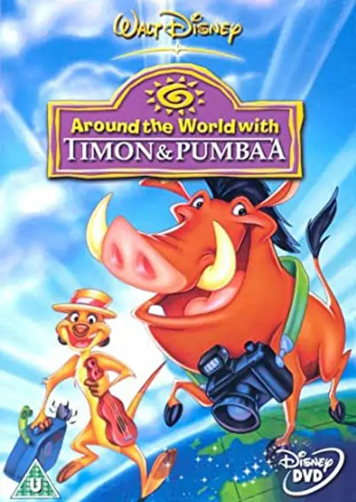 Постер до фільму "Around the World With Timon & Pumbaa"