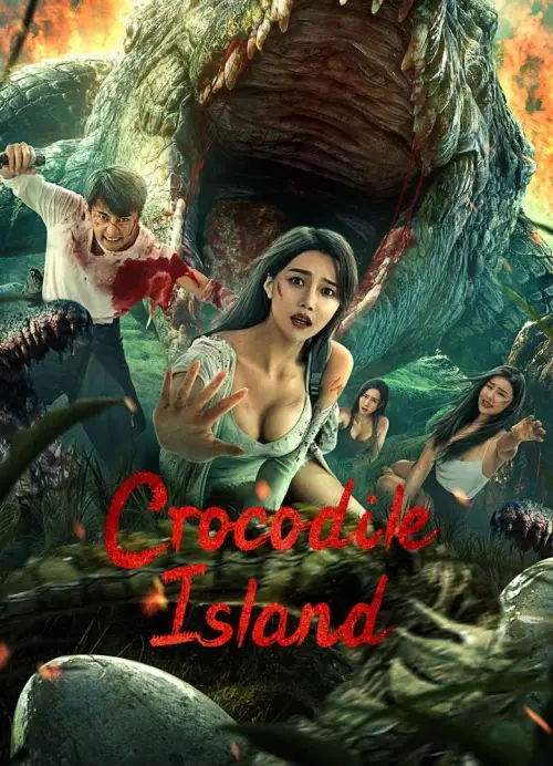 Постер до фільму "Crocodile Island"
