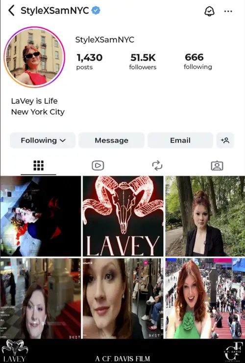 Постер до фільму "LaVey"