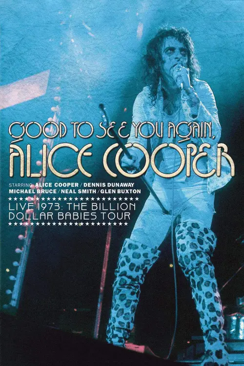 Постер до фільму "Good to See You Again, Alice Cooper"