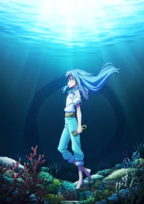 Постер до фільму "That Time I Got Reincarnated as a Slime the Movie: Tears of the Blue Sea"