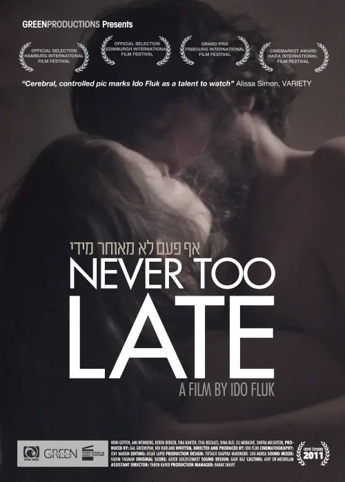 Постер до фільму "Never Too Late"