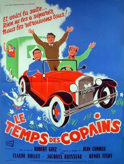 Постер до фільму "Le temps des copains"