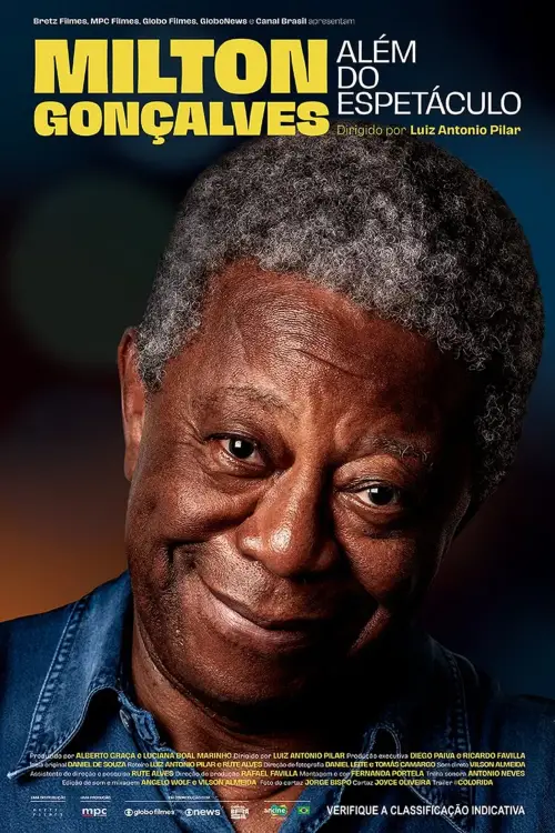 Постер до фільму "Milton Gonçalves, Além do Espetáculo"