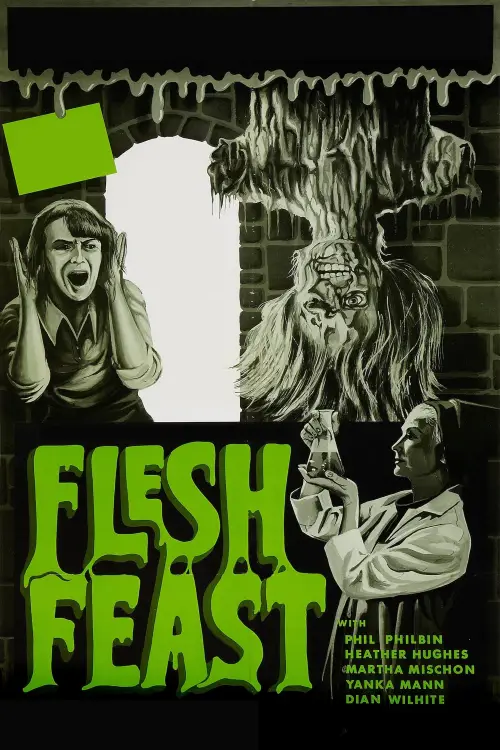 Постер до фільму "Flesh Feast"
