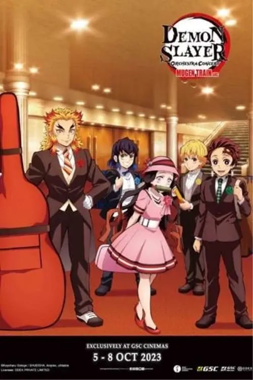 Постер до фільму "Demon Slayer Orchestra Concert-Mugen Train ARC"