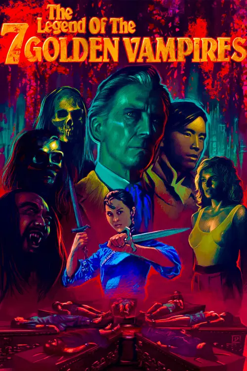 Постер до фільму "The Legend of the 7 Golden Vampires"