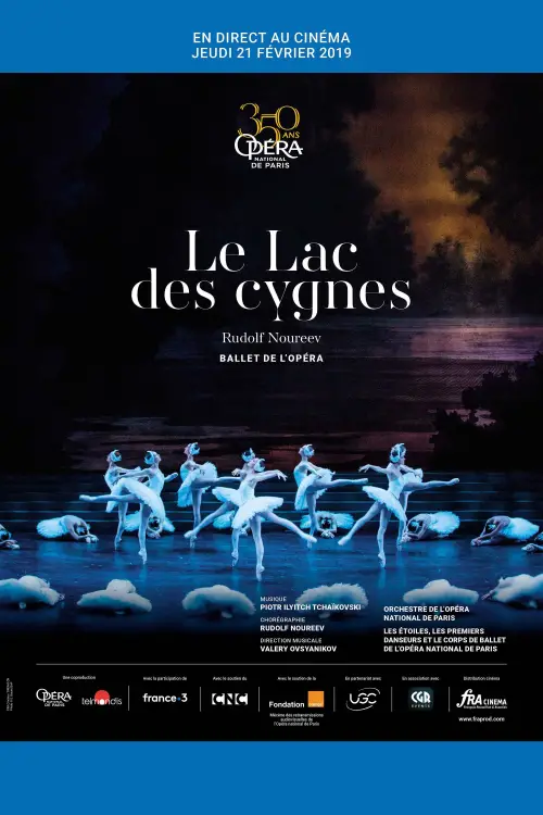 Постер до фільму "Le Lac des Cygnes [Opéra National de Paris]"