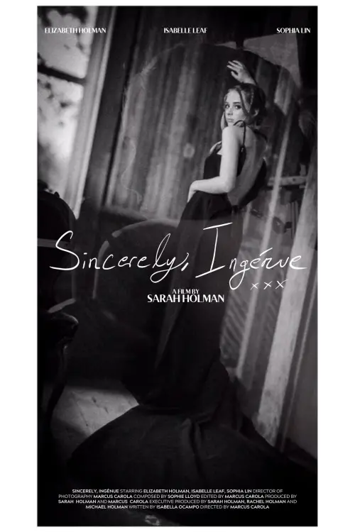 Постер до фільму "Sincerely, Ingénue"