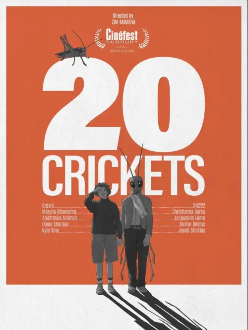 Постер до фільму "20 Crickets"