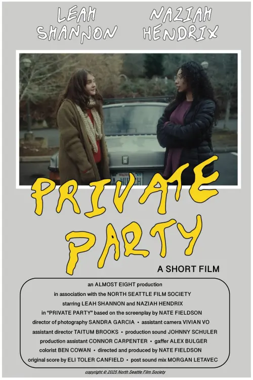 Постер до фільму "Private Party"