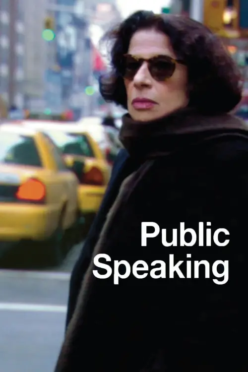 Постер до фільму "Public Speaking"