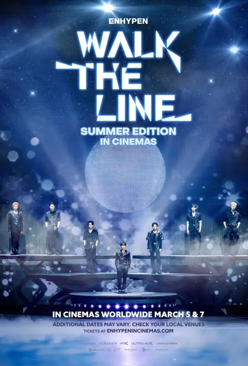 Постер до фільму "ENHYPEN [WALK THE LINE SUMMER EDITION] IN CINEMAS"