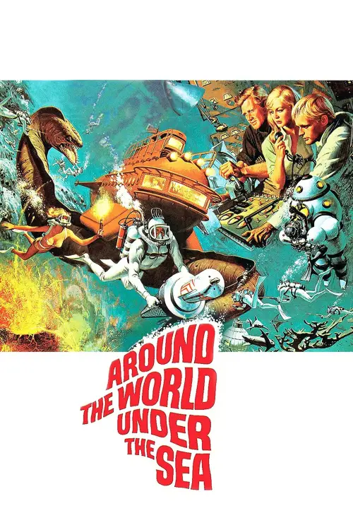 Постер до фільму "Around the World Under the Sea"