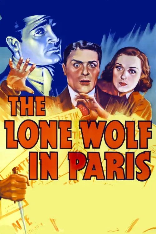 Постер до фільму "The Lone Wolf in Paris"