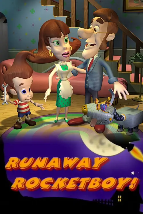 Постер до фільму "Jimmy Neutron: Runaway Rocketboy!"