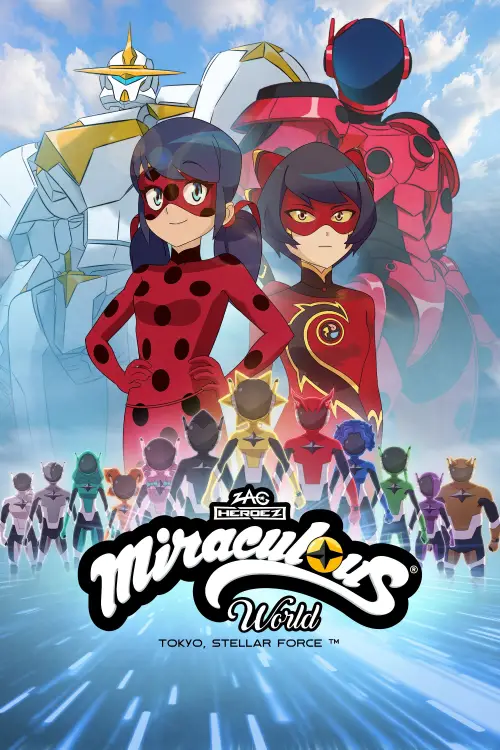 Постер до фільму "Miraculous World: Tokyo, Stellar Force"