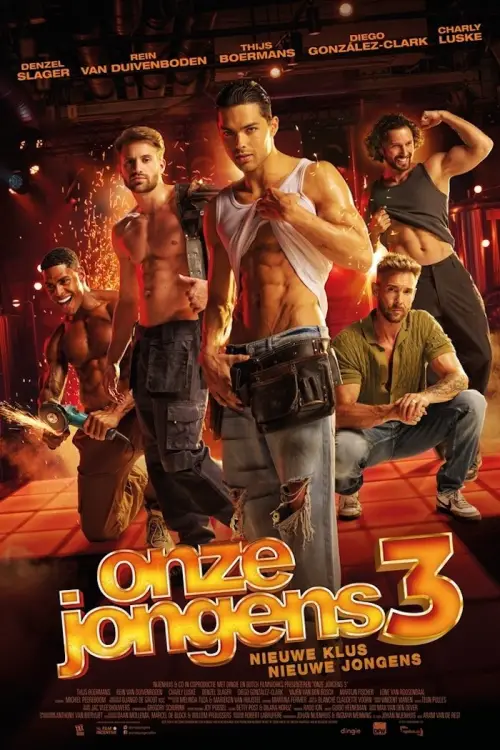 Постер до фільму "Onze Jongens 3"