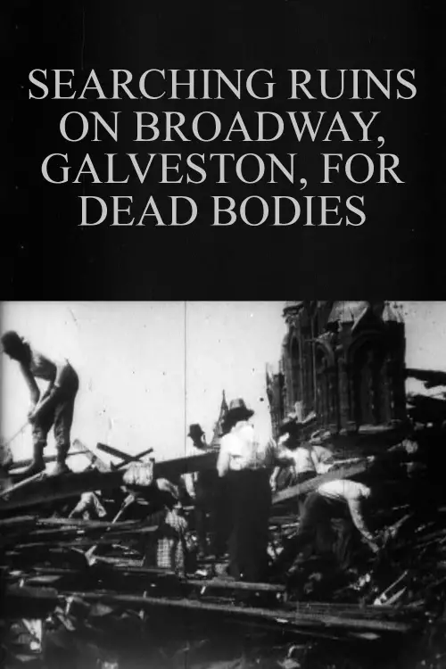 Постер до фільму "Searching Ruins on Broadway, Galveston, for Dead Bodies"