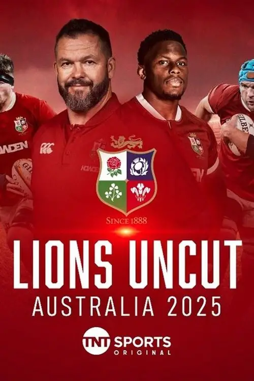 Постер до фільму "Lions Uncut: Australia 2025"