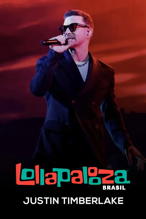 Постер до фільму "Justin Timberlake: Lollapalooza Brasil 2025"