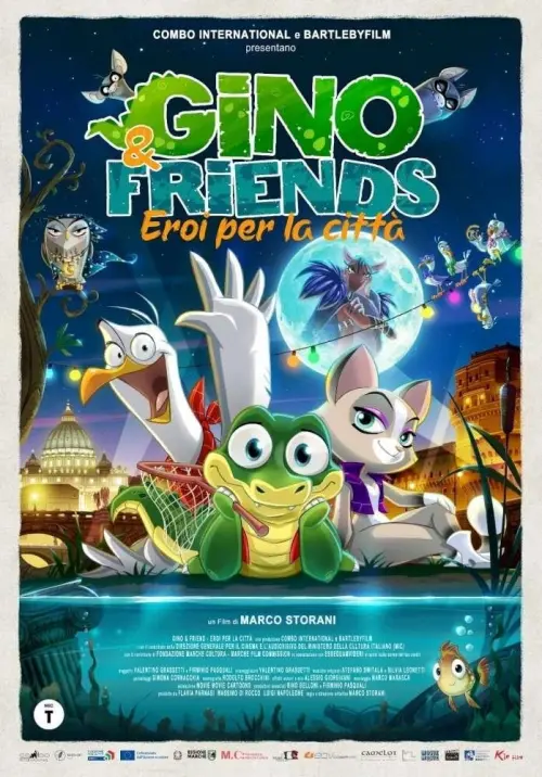 Постер до фільму "Gino & Friends - Eroi per la città"