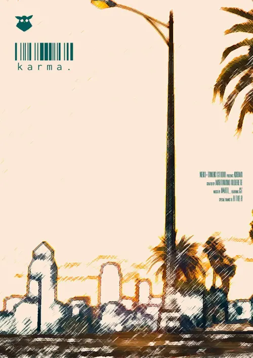 Постер до фільму "karma."