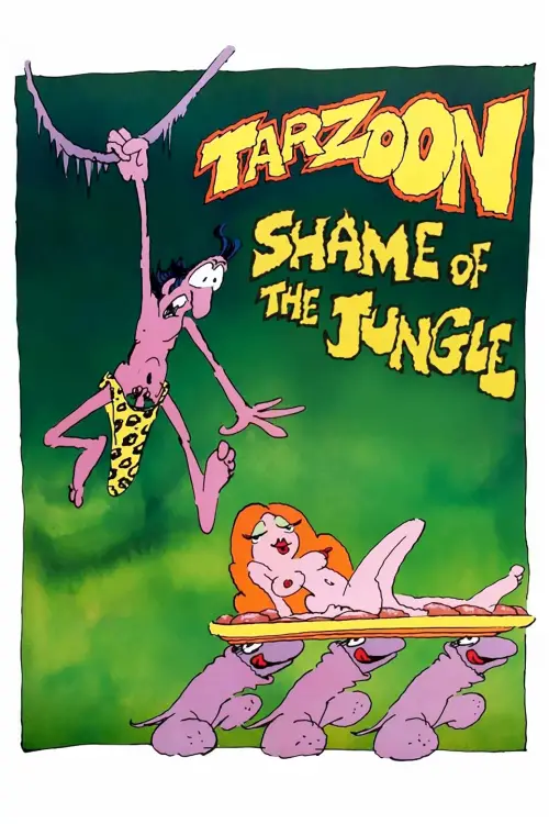 Постер до фільму "Tarzoon: Shame of the Jungle!"