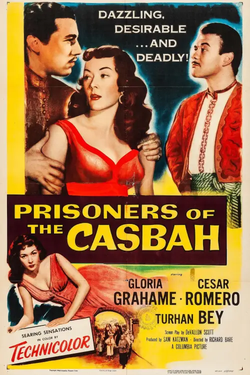 Постер до фільму "Prisoners of the Casbah"