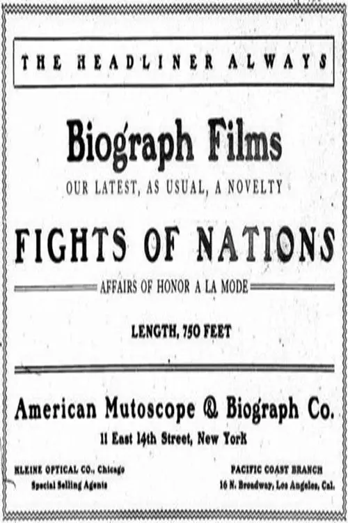 Постер до фільму "Fights of Nations"