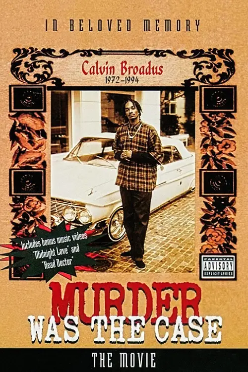 Постер до фільму "Murder Was the Case: The Movie"
