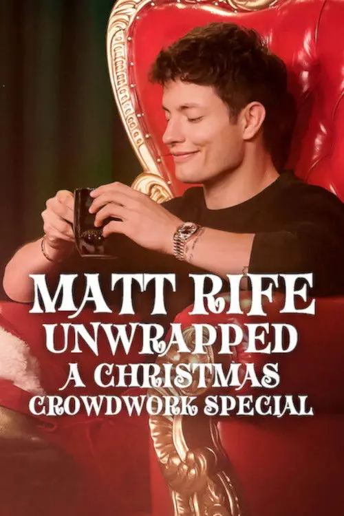 Постер до фільму "Matt Rife: Unwrapped - A Christmas Crowd Work Special"